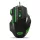 Esperanza MX201 WOLF optikai egér fekete-zöld USB (EGM201G)