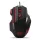 Esperanza MX201 WOLF optikai egér fekete-piros USB (EGM201R)