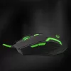Esperanza MX205 Fighter USB Gamer egér, fekete-zöld