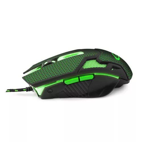 Esperanza MX207 COBRA optikai Gaming egér zöld (EGM207G)