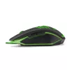 Esperanza MX209 CLAW optikai Gaming egér fekete-zöld (EGM209G)