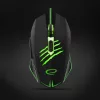 Esperanza MX209 CLAW optikai Gaming egér fekete-zöld (EGM209G)