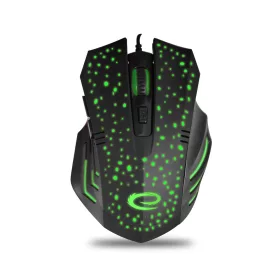   Esperanza Galaxy USB Type-C 6D gamer egér fekete-zöld (EGM212)