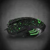 Esperanza Galaxy USB Type-C 6D gamer egér fekete-zöld (EGM212)