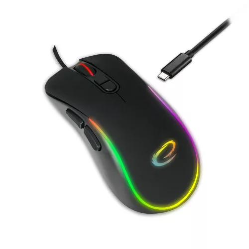 Esperanza Hesperis USB-C Gamer optikai egér (EGM303)