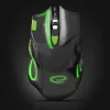 Esperanza MX401 Hawk USB Gamer egér, fekete-zöld