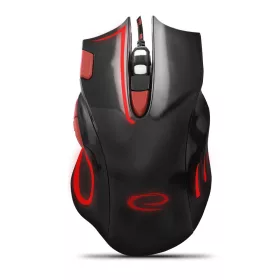   Esperanza MX401 HAWK optikai egér fekete-piros USB (EGM401KR)