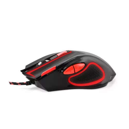 Esperanza MX401 HAWK optikai egér fekete-piros USB (EGM401KR)