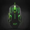 Esperanza MX403 Apache 6D USB vezetékes optikai Gamer egér, zöld