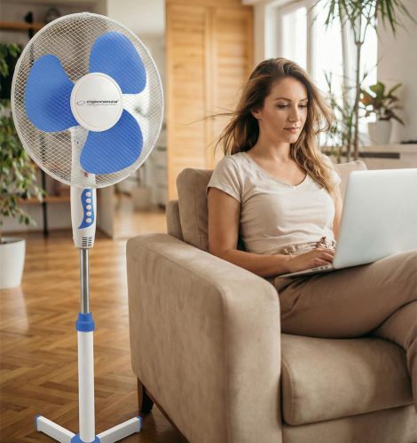 Esperanza EHF001WB álló ventilátor fehér-kék
