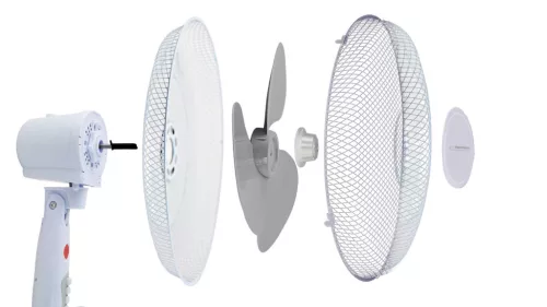 Esperanza EHF001WE álló ventilátor fehér-szürke