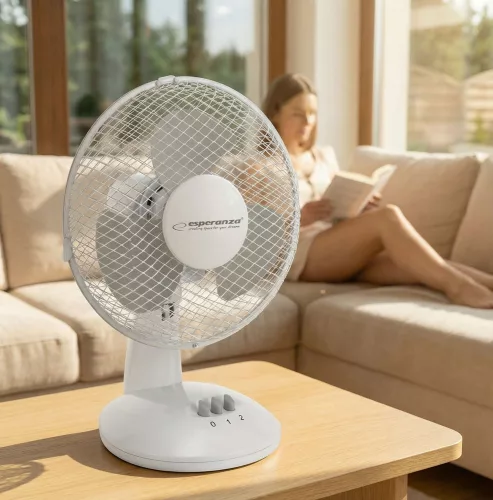 Esperanza Zephyr Asztali Ventilátor Fehér EHF004WE