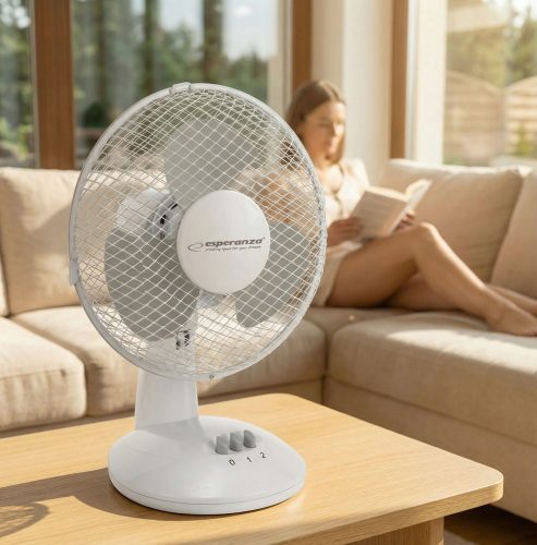 Esperanza Zephyr Asztali Ventilátor Fehér EHF004WE