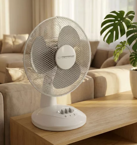 Esperanza Zephyr Asztali Ventilátor Fehér EHF004WE
