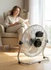 Esperanza Scirocco ventilátor 10", 50W, ezüst