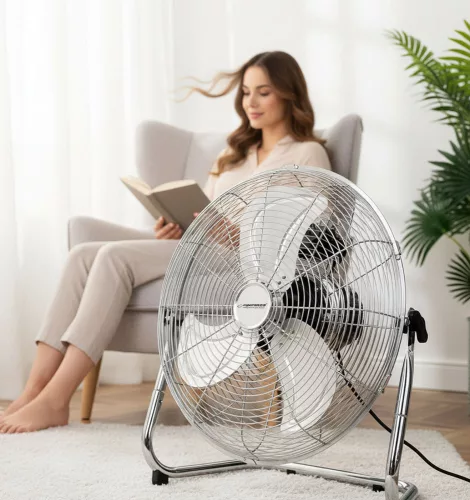 Esperanza Cyclone ventilátor 18", 110 W, ezüst