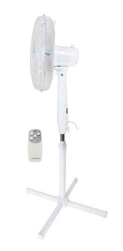 ESPERANZA PEDESTAL COOLING FAN WITH REMOTE CONTROLLER VENTO FORTE WHITE