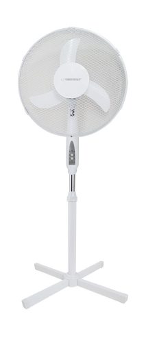 ESPERANZA PEDESTAL COOLING FAN WITH REMOTE CONTROLLER VENTO FORTE WHITE
