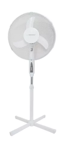 ESPERANZA PEDESTAL COOLING FAN WITH REMOTE CONTROLLER VENTO FORTE WHITE