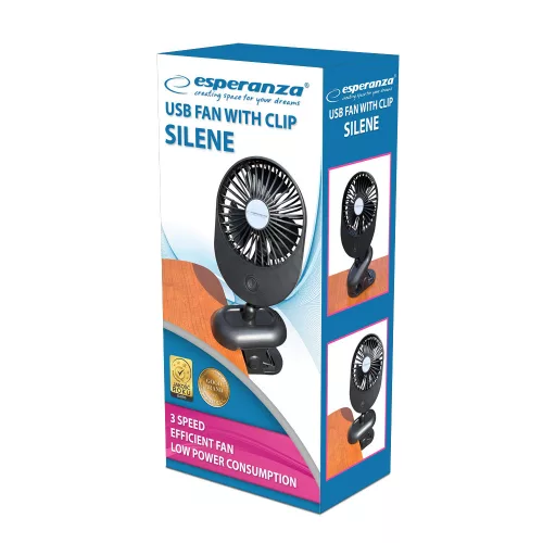 ESPERANZA KOMPAKT VENTILÁTOR USB SILENE