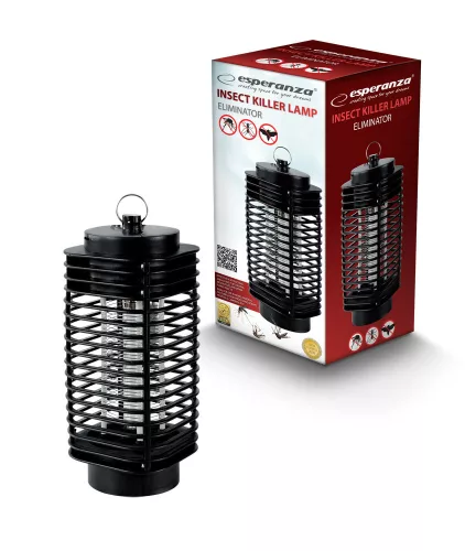Esperanza EHQ002 Elimilator rovarírtó lámpa fekete
