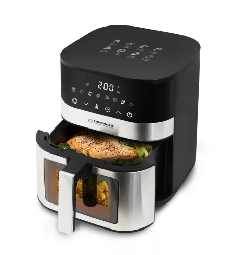 Esperanza air fryer betekintő ablakkal pesce alla griglia 5L
