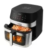 Esperanza air fryer betekintő ablakkal patate al forno 8L