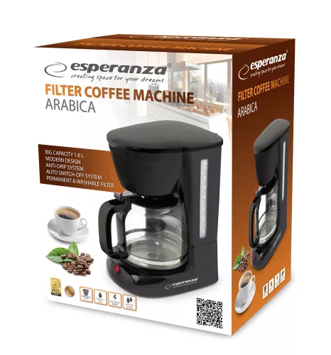 Esperanza EKC005 Arabica filteres kávéfőző 1.8 l