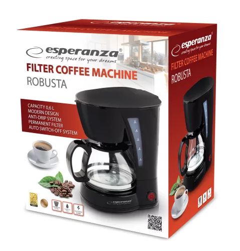 Esperanza EKC006 Robusta filteres kávéfőző 0.6 l