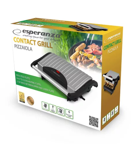 Esperanza EKG005 Pizzaiola kontakt grill