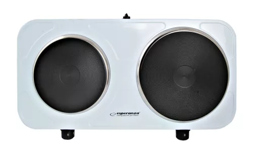 ESPERANZA ELECTRIC HOT PLATE YELLOWSTONE WHITE