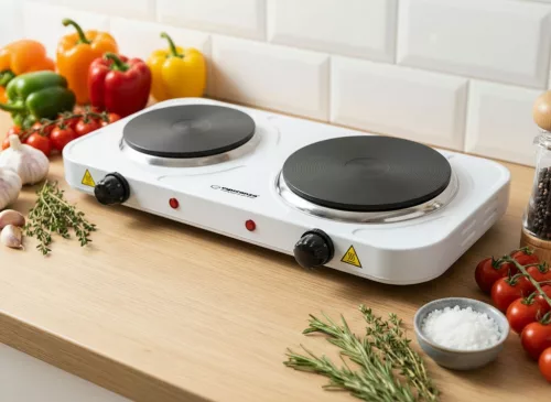 ESPERANZA ELECTRIC HOT PLATE YELLOWSTONE WHITE