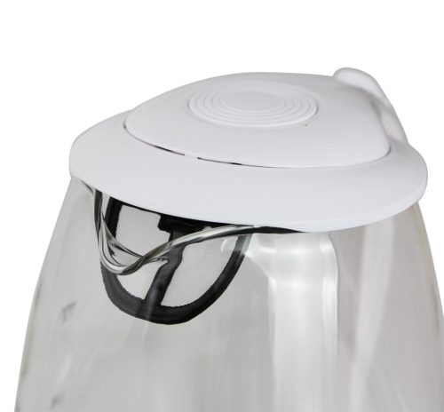 ESPERANZA ELEKTROMOS VÍZFORRALÓ SALTO ANGEL 1.7 L ÜVEG FEHÉR LED VILÁGÍTÁSSAL