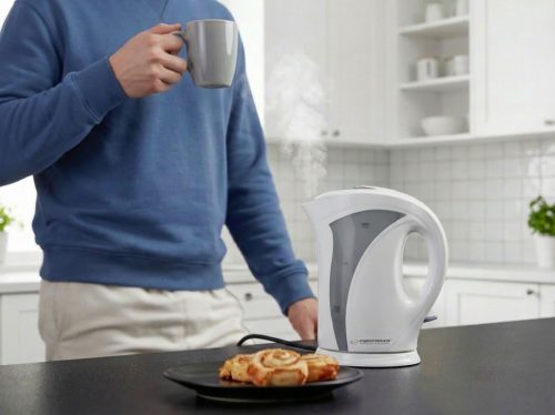 ESPERANZA ELECTRIC KETTLE IGUAZU 1.7 L WHITE/GRAY