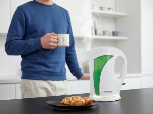 ESPERANZA ELECTRIC KETTLE IGUAZU 1.7 L WHITE/GREEN
