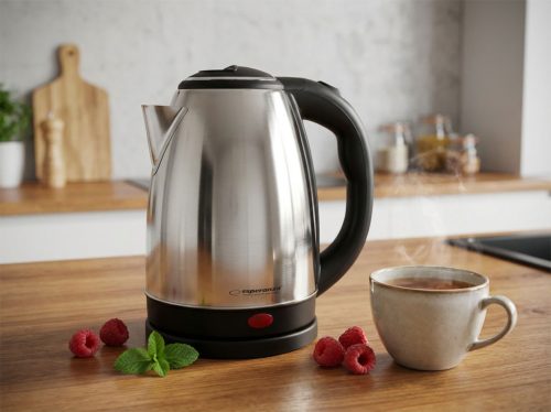 Esperanza Tugela vízforraló fényes ezüst (EKK104S)