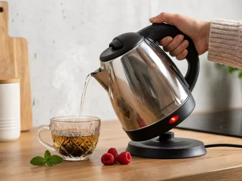 Esperanza Spring elektromos vízforraló 1 liter ezüst (EKK116S)
