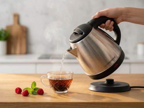 Esperanza Spring elektromos vízforraló 1 liter inox (EKK116X)