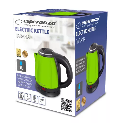 Esperanza EKK128G Parana vízforraló zöld