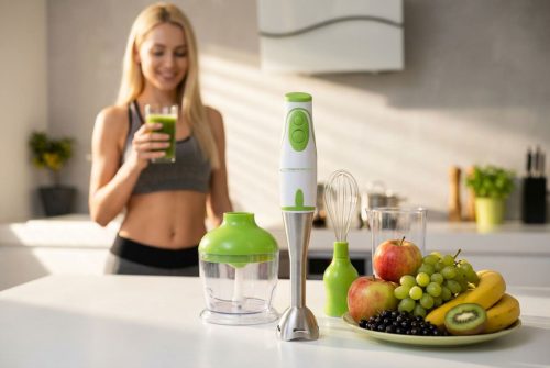 Esperanza EKM003G botmixer fehér-zöld