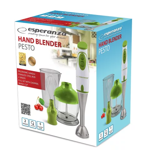 Esperanza EKM003G botmixer fehér-zöld