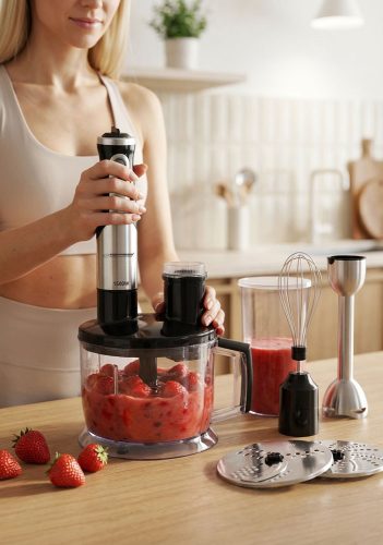 Esperanza Crema konyhai robotgép, fekete-ezüst