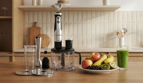 Esperanza Crema konyhai robotgép, fekete-ezüst