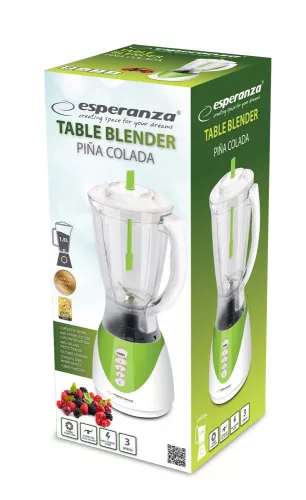 Esperanza EKM023G Pina Colada turmixgép fehér-zöld