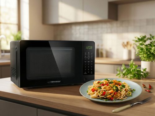 Esperanza Horneado mikrohullámú sütő fekete (EKO009)