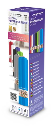 Esperanza EKP001E Malabar borsdaráló szürke