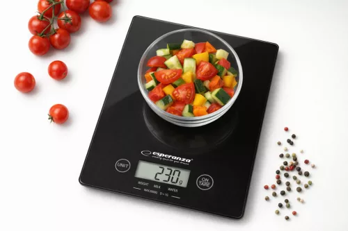 Esperanza EKS002K konyhai mérleg fekete
