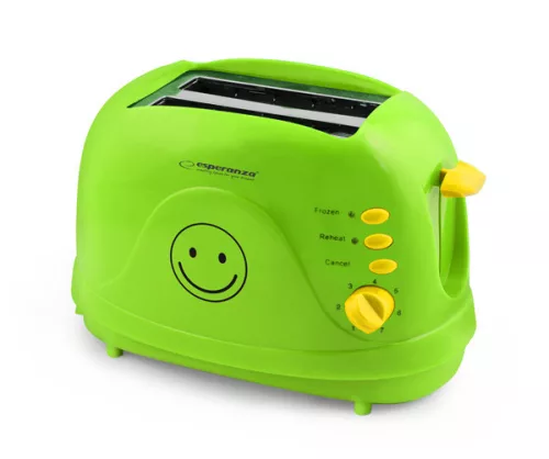 Esperanza Smiley kenyérpirító zöld (EKT003)