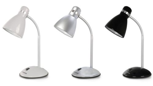 ESPERANZA ASZTALI LÁMPA E27 ALKES FEHÉR