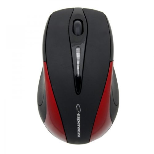ESPERANZA VEZETÉK NÉLKÜLI 2.4GHZ OPTIKAI EGÉR 3D USB ANTARES PIROS